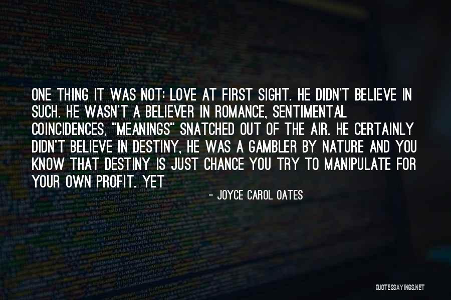 Love Is The Air Quotes By Joyce Carol Oates