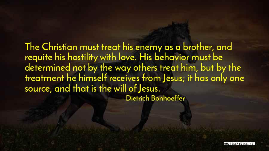 Love Is The Only Way Quotes By Dietrich Bonhoeffer Love Is The Only Way Quotes By Dietrich Bonhoeffer