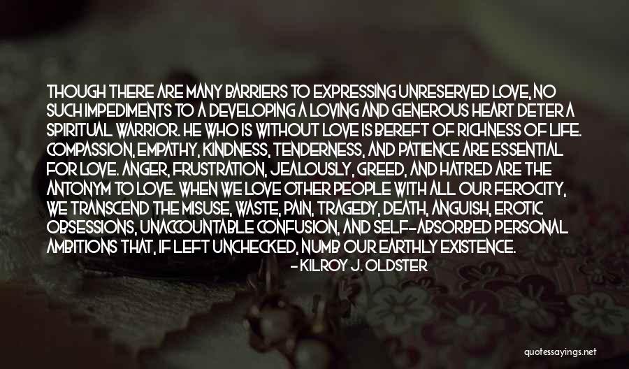 Love Is Waste Of Life Quotes By Kilroy J. Oldster Love Is Waste Of Life Quotes By Kilroy J. Oldster