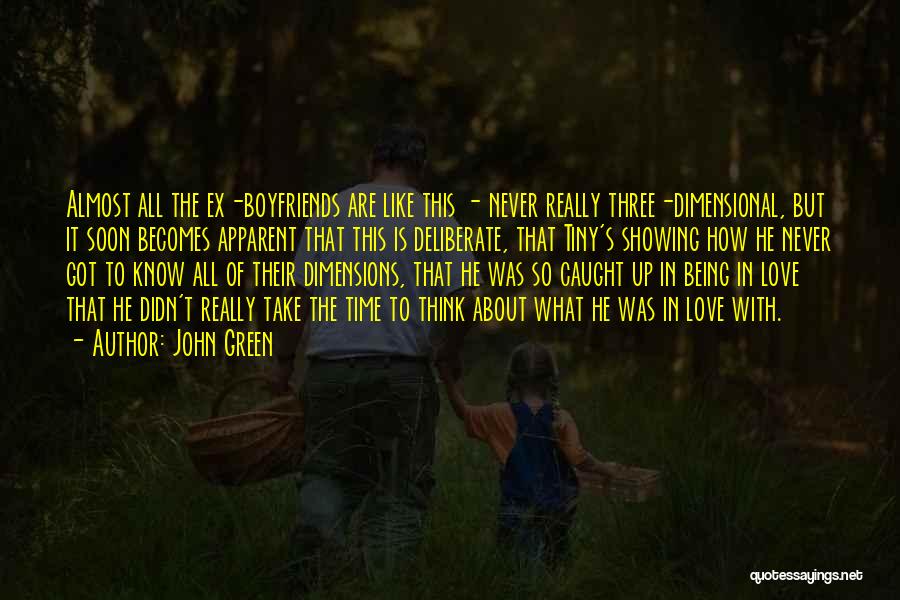 Love John Green Quotes By John Green