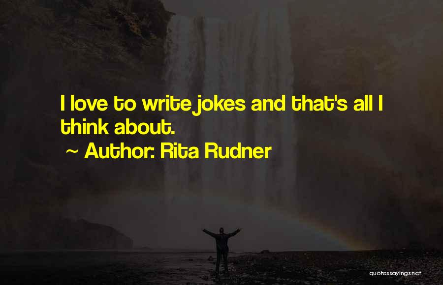 Love Jokes Quotes By Rita Rudner
