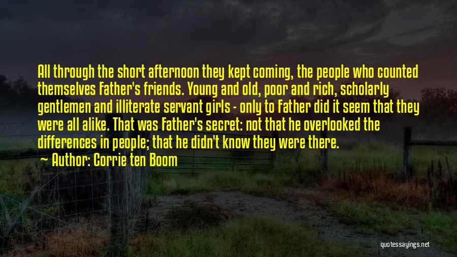 Love Kept Secret Quotes By Corrie Ten Boom