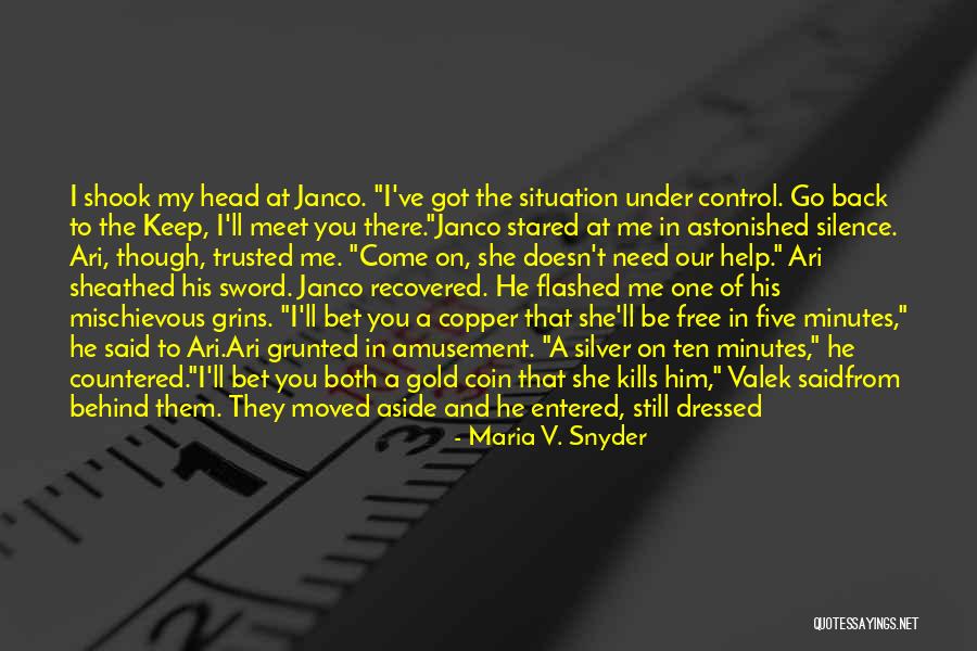 Love Kills Quotes By Maria V. Snyder Love Kills Quotes By Maria V. Snyder