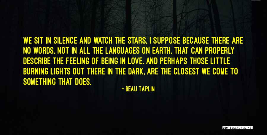 Love Languages Quotes By Beau Taplin