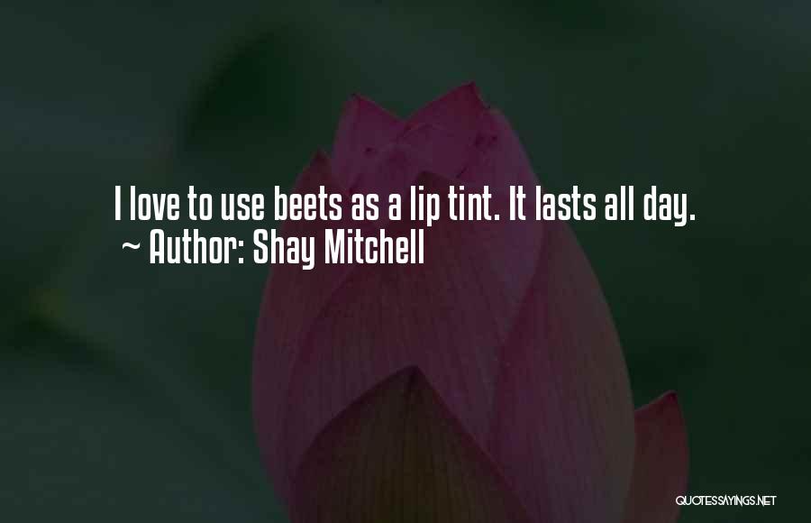 Love Lasts Quotes By Shay Mitchell