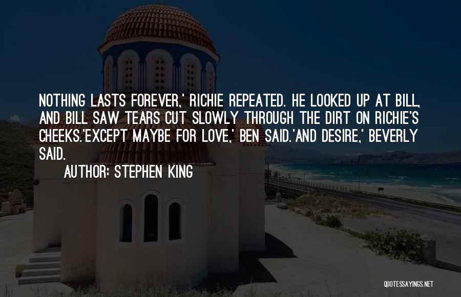 Love Lasts Quotes By Stephen King