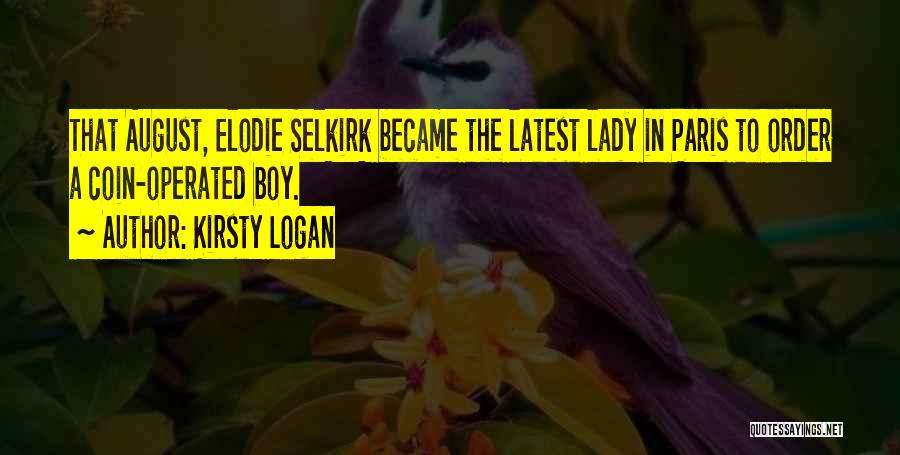 Love Latest Quotes By Kirsty Logan
