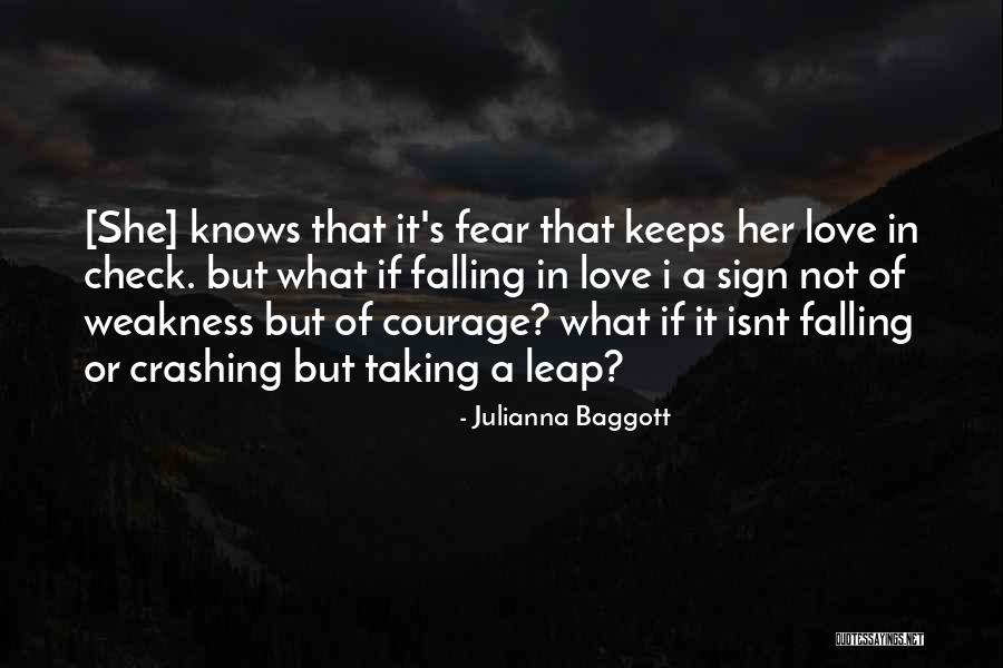 Love Leap Quotes By Julianna Baggott