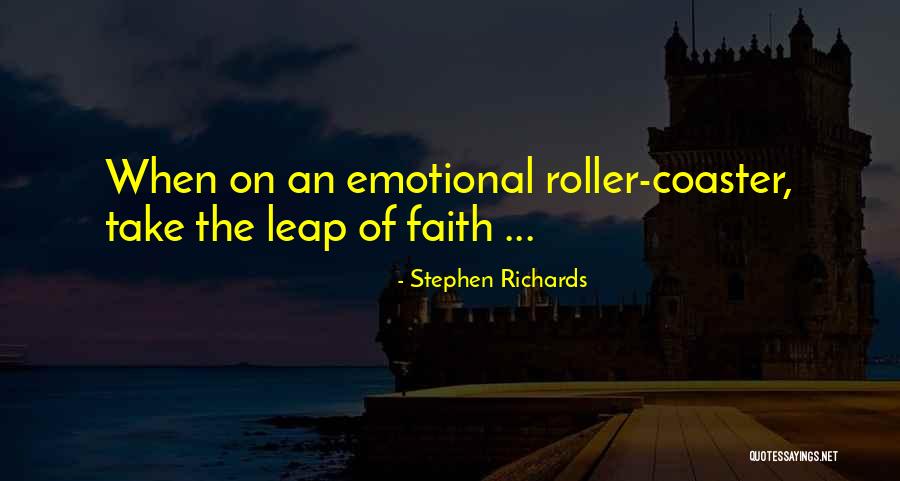 Love Leap Quotes By Stephen Richards