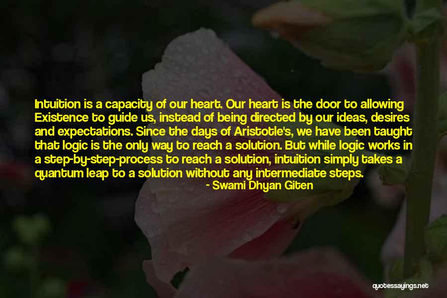 Love Leap Quotes By Swami Dhyan Giten