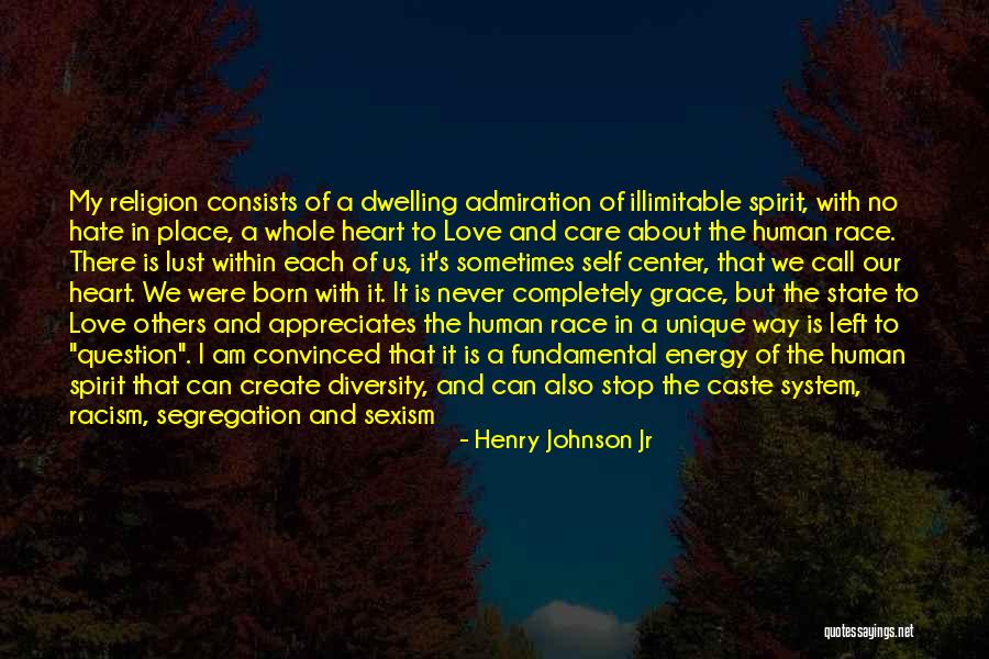 Love Left Us Quotes By Henry Johnson Jr