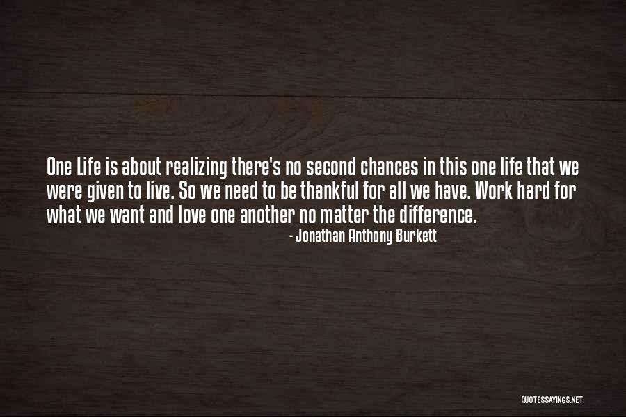 Love Lessons Quotes By Jonathan Anthony Burkett