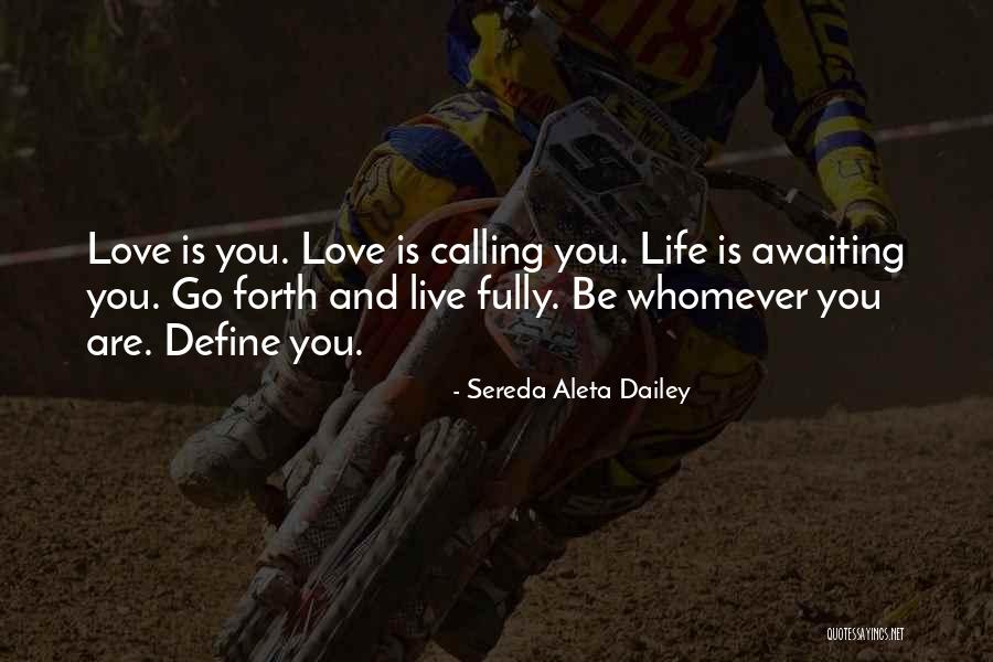 Love Lessons Quotes By Sereda Aleta Dailey