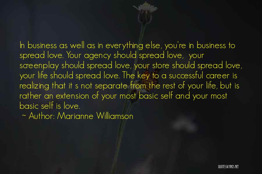 Love Life And Career Quotes By Marianne Williamson