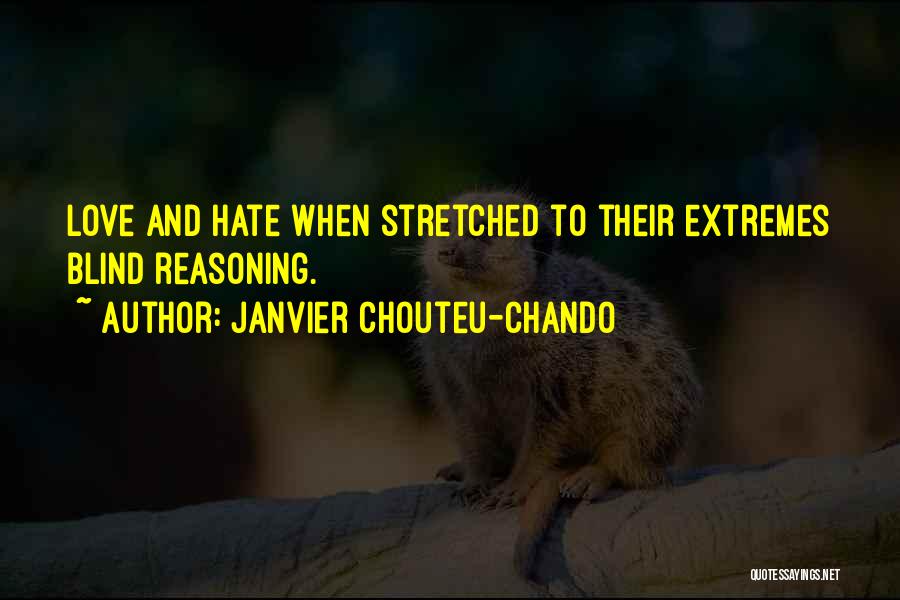 Love Life And Friendship Quotes By Janvier Chouteu-Chando