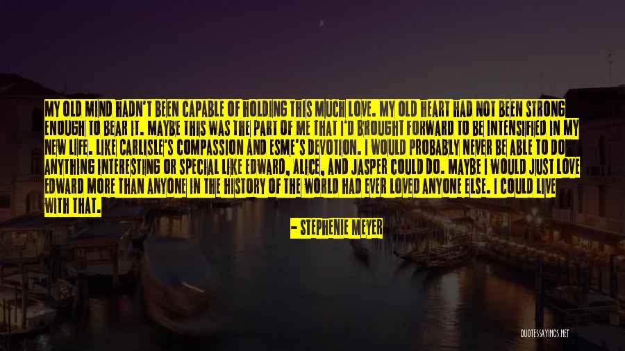 Love Life Live It Quotes By Stephenie Meyer