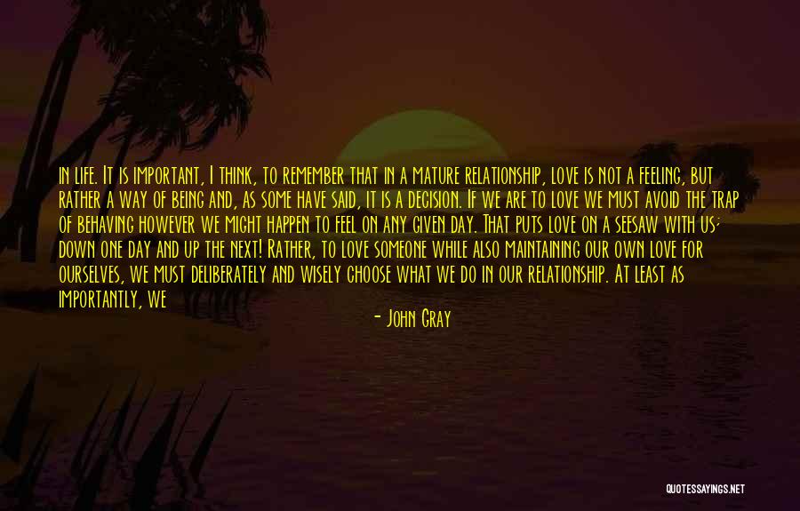 Love Life Partner Quotes By John Gray