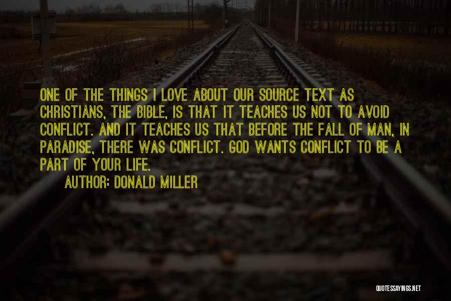 Love Life Text Quotes By Donald Miller