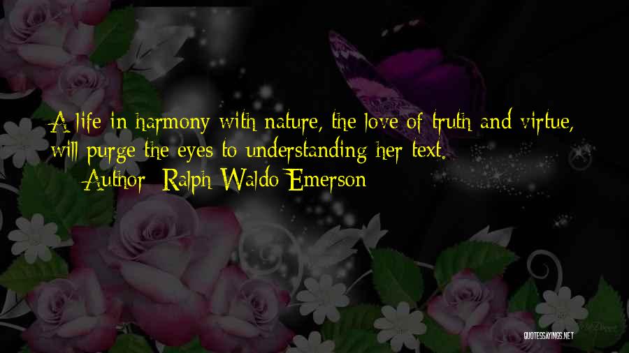 Love Life Text Quotes By Ralph Waldo Emerson