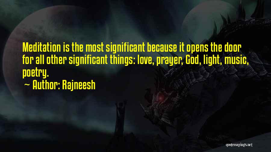 Love Light Quotes By Rajneesh