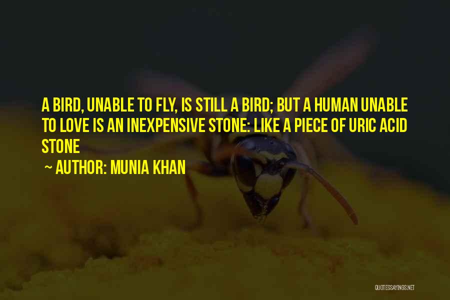 Love Like A Rock Quotes By Munia Khan