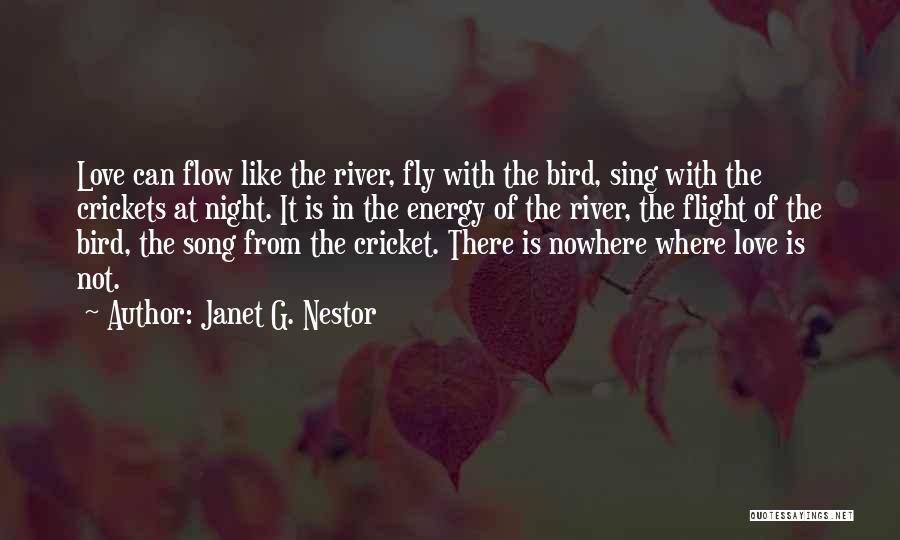 Love Like Bird Quotes By Janet G. Nestor