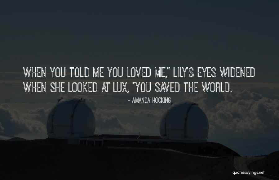 Love Lily Quotes By Amanda Hocking Love Lily Quotes By Amanda Hocking