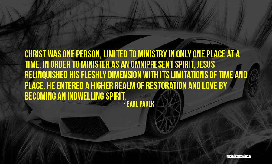 Love Limitations Quotes By Earl Paulk