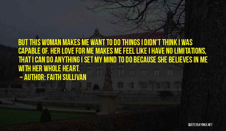 Love Limitations Quotes By Faith Sullivan
