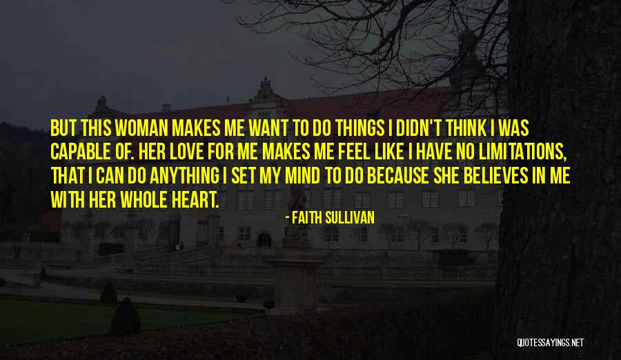 Love Limitations Quotes By Faith Sullivan