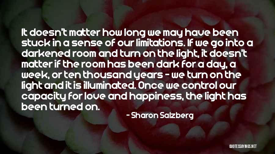 Love Limitations Quotes By Sharon Salzberg