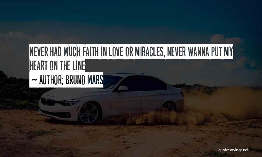 Love Lines Quotes By Bruno Mars