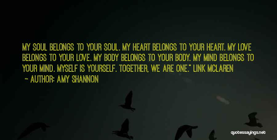 Love Link Quotes By Amy Shannon