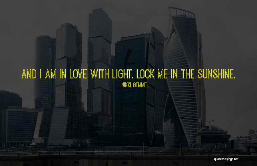 Love Lock Quotes By Nikki Gemmell