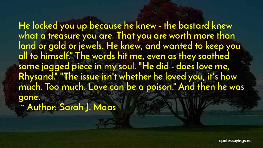Love Locked Up Quotes By Sarah J. Maas