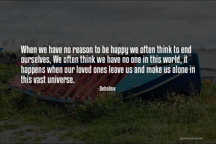 Love Loneliness Quotes By Debolina