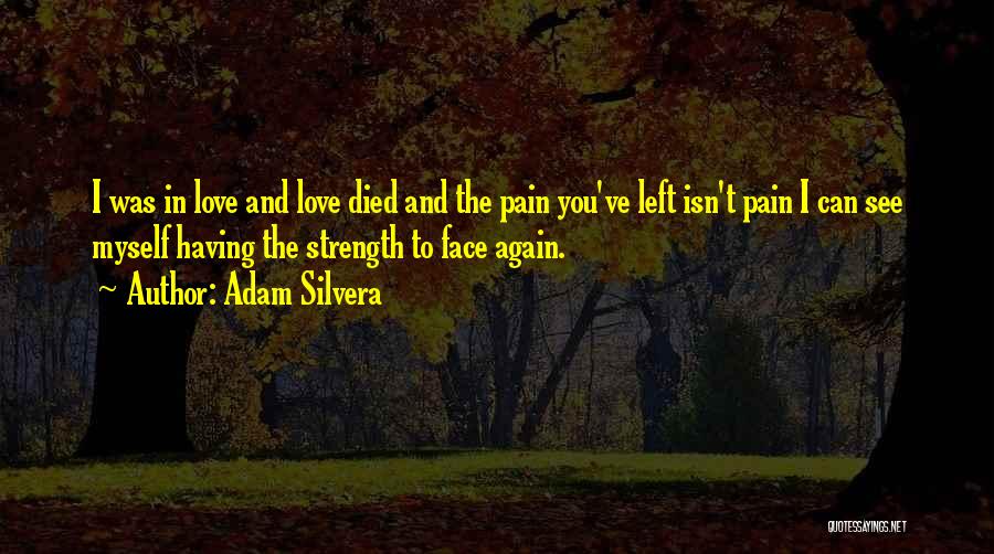 Love Loss And Pain Quotes By Adam Silvera