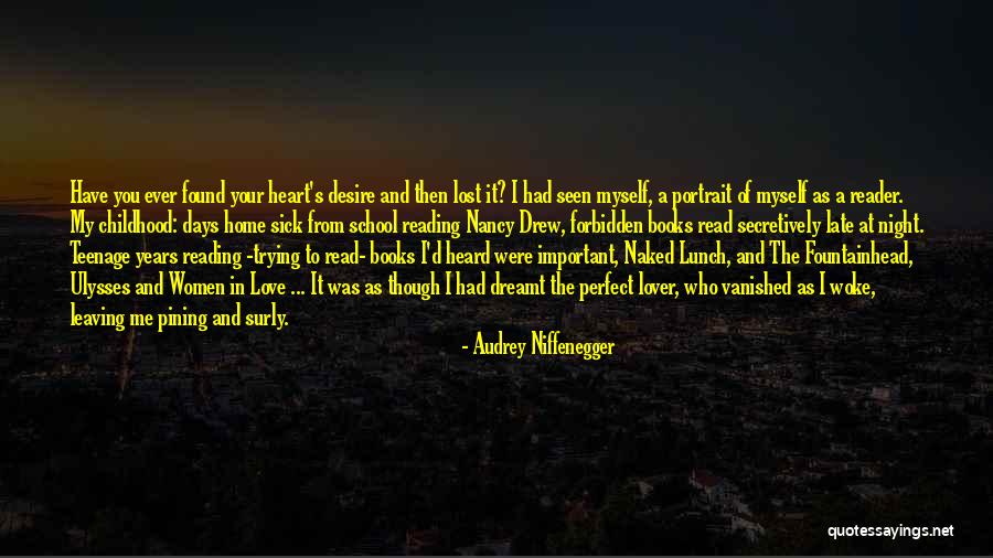 Love Lost And Then Found Quotes By Audrey Niffenegger Love Lost And Then Found Quotes By Audrey Niffenegger