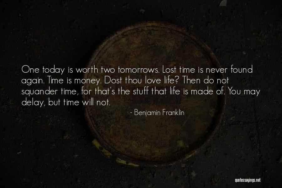 Love Lost Then Found Quotes By Benjamin Franklin