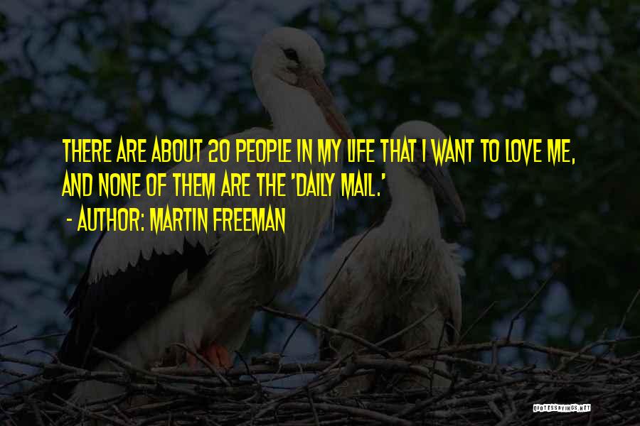 Love Mail Quotes By Martin Freeman