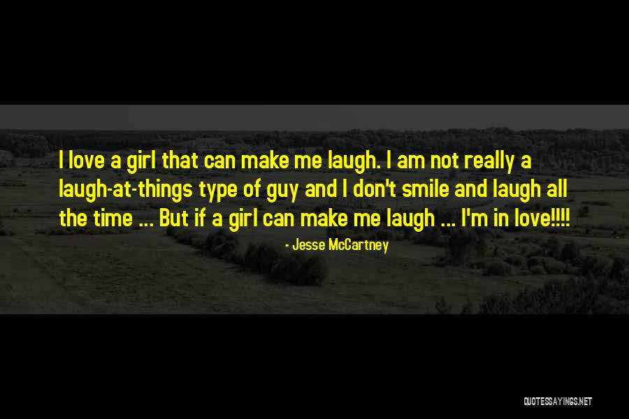 Love Make Me Smile Quotes By Jesse McCartney