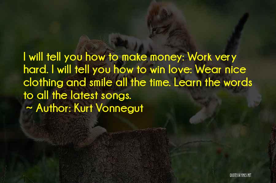Love Make Smile Quotes By Kurt Vonnegut