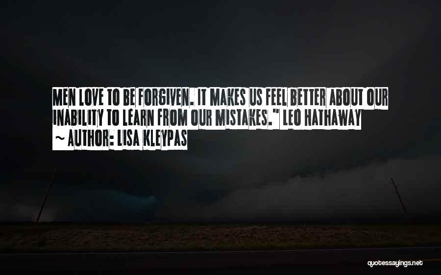 Love Makes Mistakes Quotes By Lisa Kleypas