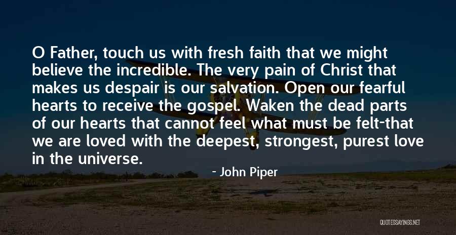 Love Makes Pain Quotes By John Piper