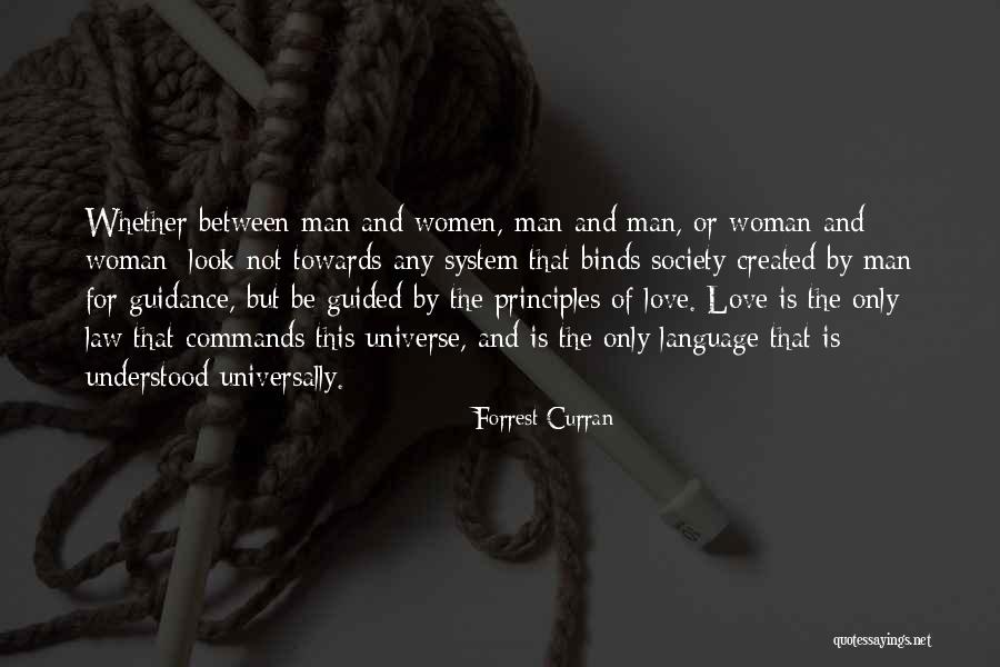 Love Man And Woman Quotes By Forrest Curran