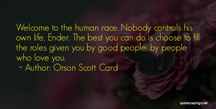 Love Manipulation Quotes By Orson Scott Card