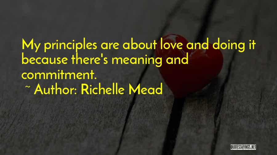 Love Meaning And Quotes By Richelle Mead