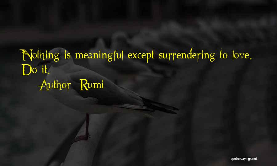Love Meaningful Quotes By Rumi