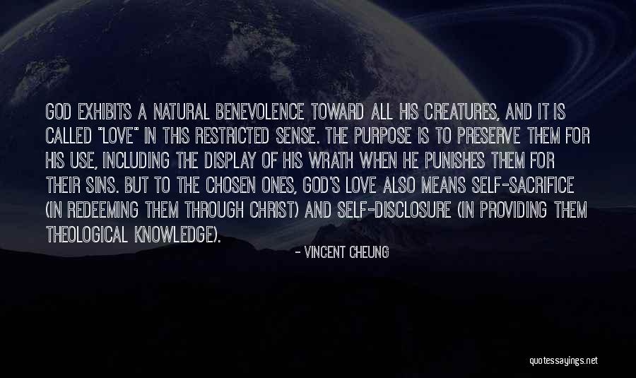 Love Means Sacrifice Quotes By Vincent Cheung Love Means Sacrifice Quotes By Vincent Cheung