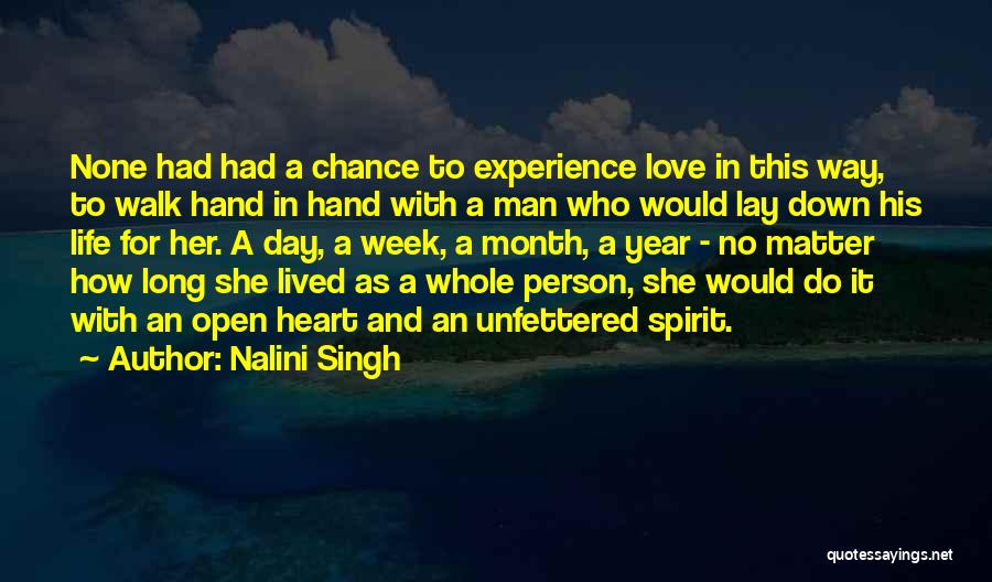 Love Month Quotes By Nalini Singh